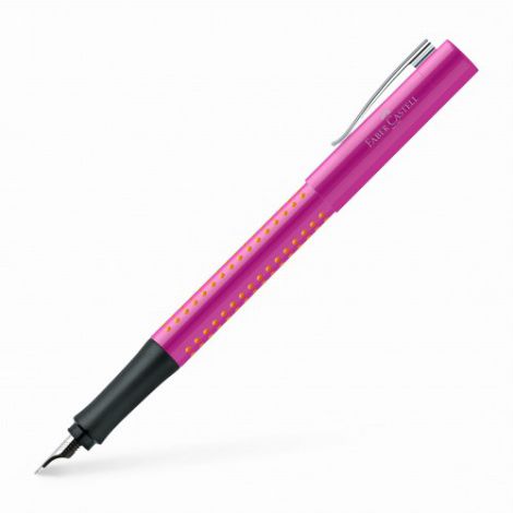 Pióro Wieczne Faber-Castell Grip 2010, Różowe M